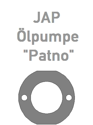Dichtung JAP Ölpumpe Patno