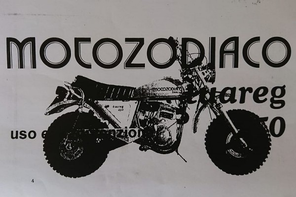 Moto Zodiaco Tuareg 223-2 Bedienungsanleitung