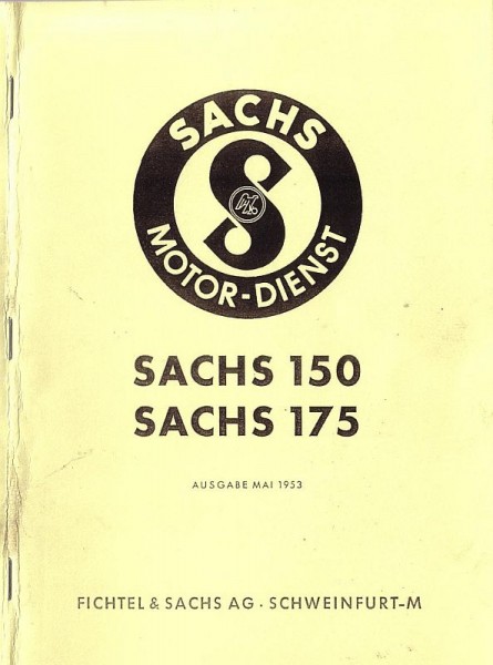 SACHS 150 / 175 (SM51) Reparaturanleitung