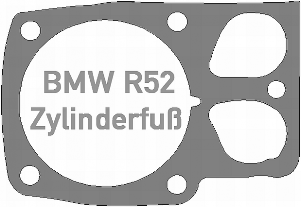 Dichtung BMW R52 Zylinderfuß
